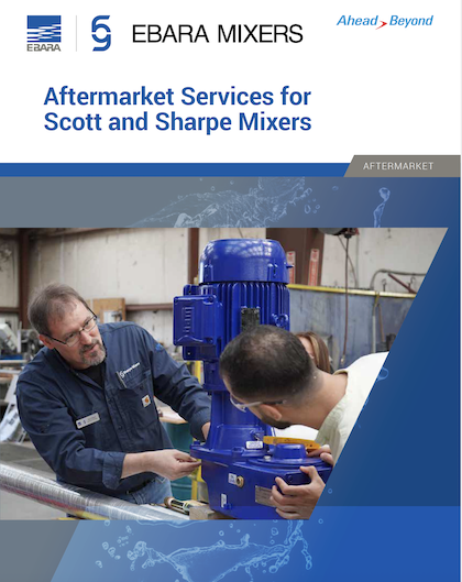 EBARA Mixers Aftermarket brochure 
